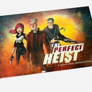 The Perfect Heist Strategy Board Game Complete 14+ Everwerks Media USA 2013